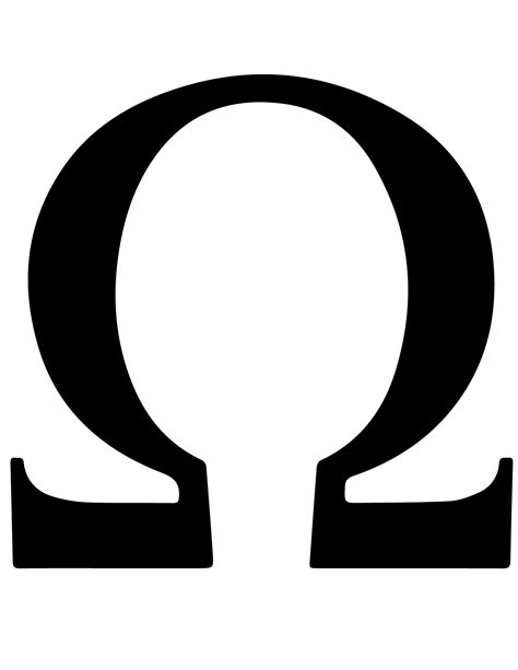 omega symbol font.